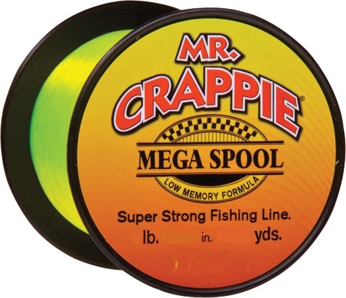 Lew's Mr. Crappie Filler Spool, 4 lb, Hi-Vis, MC4FSHV